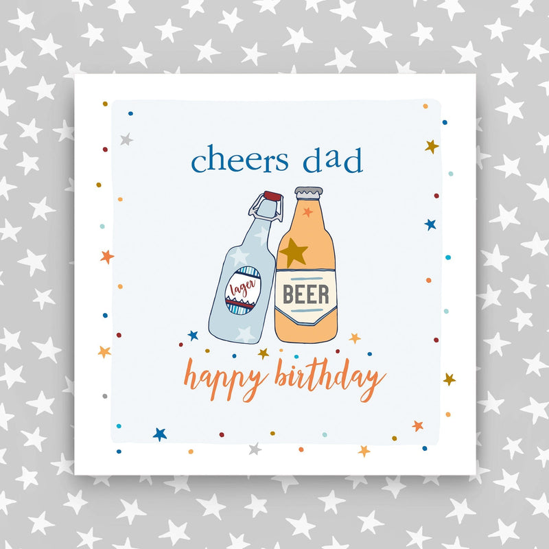 Cheers Dad - Happy Birthday card  (GC34)