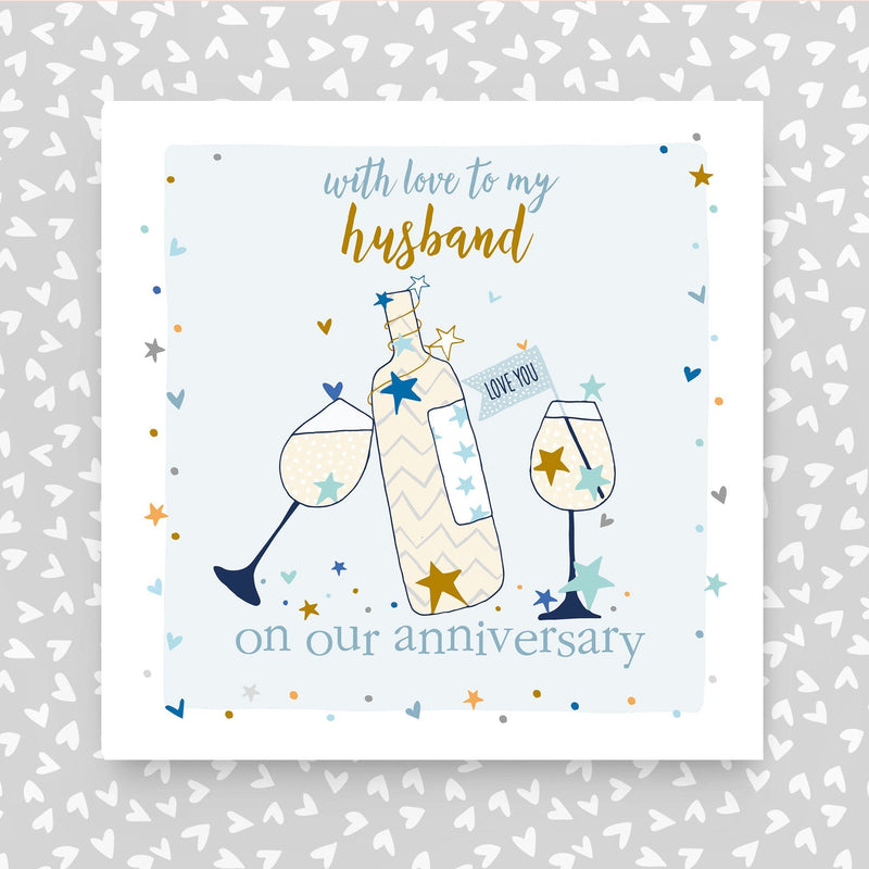To my Husband on our anniversary card  (GC44)