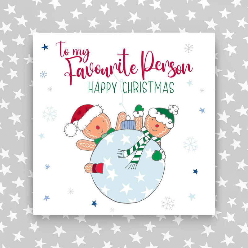 To My Favourite Person - Happy Christams  (JFB51)