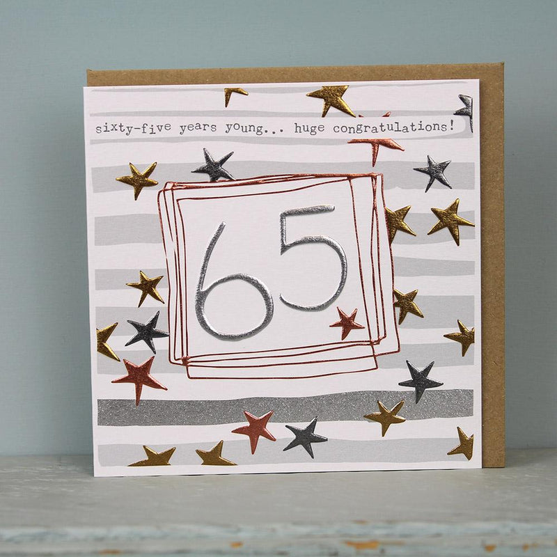 65th Birthday Card (LF101)