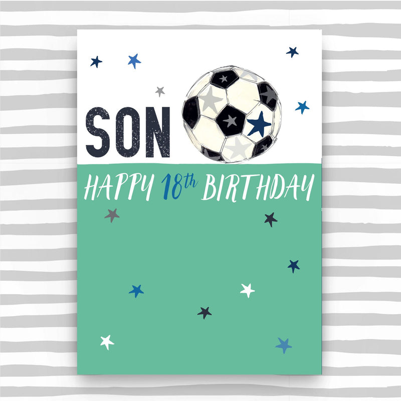 Son 18th Birthday Card (NSS02)
