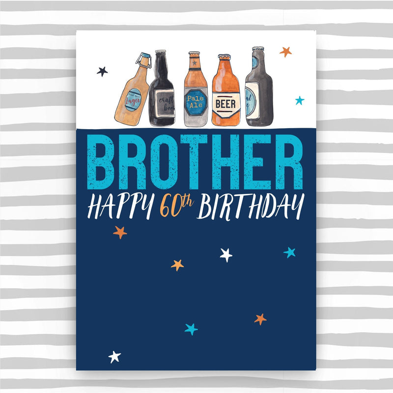 Brother 60th Birthday Card (NSS39)