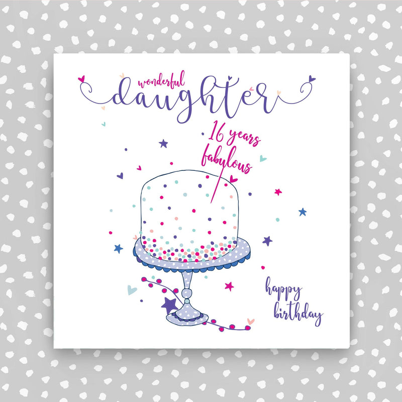 Daughter Age 16th Birthday Card (NTJ01)