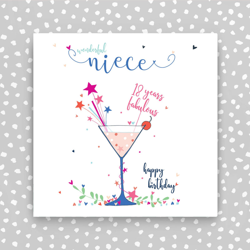 Niece 18th Birthday Card (NTJ06)