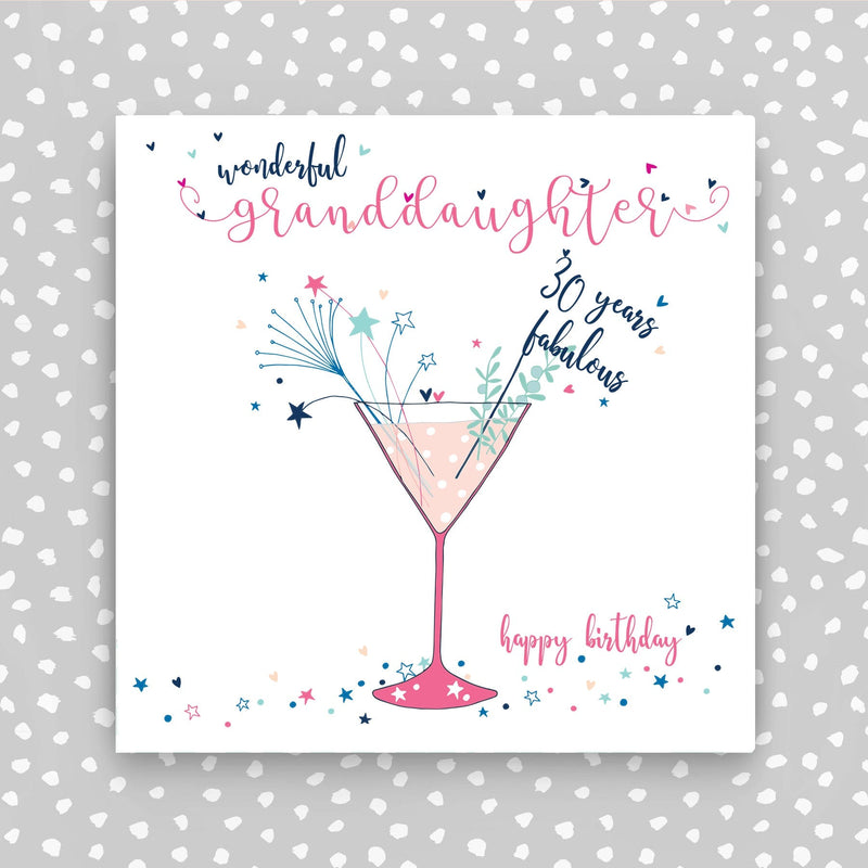 Granddaughter 30th Birthday Card (NTJ11)