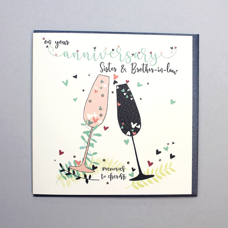 Sister and Brother-in-law Anniversary card (NTJ135)