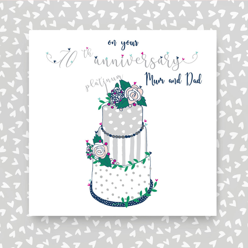 Mum & Dad Platinum Wedding Anniversary (NTJ144)