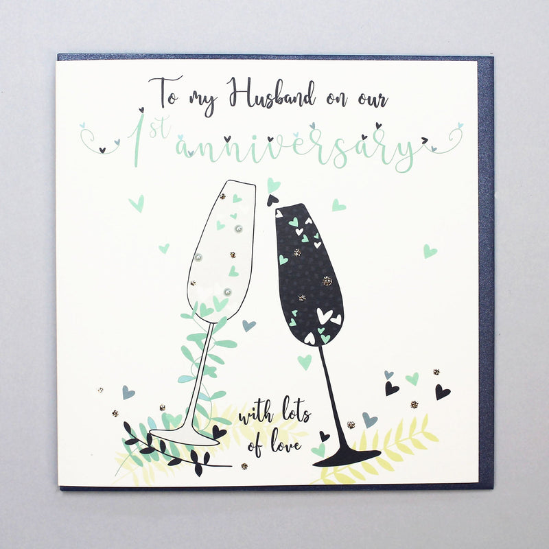 Husband 1st Anniversary Card (NTJ148)