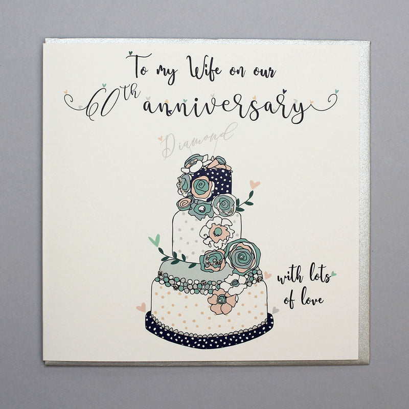 Wife Diamond Anniversary Card (NTJ158)