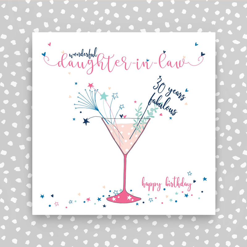 Daughter-in-law 30th Birthday Card (NTJ161)