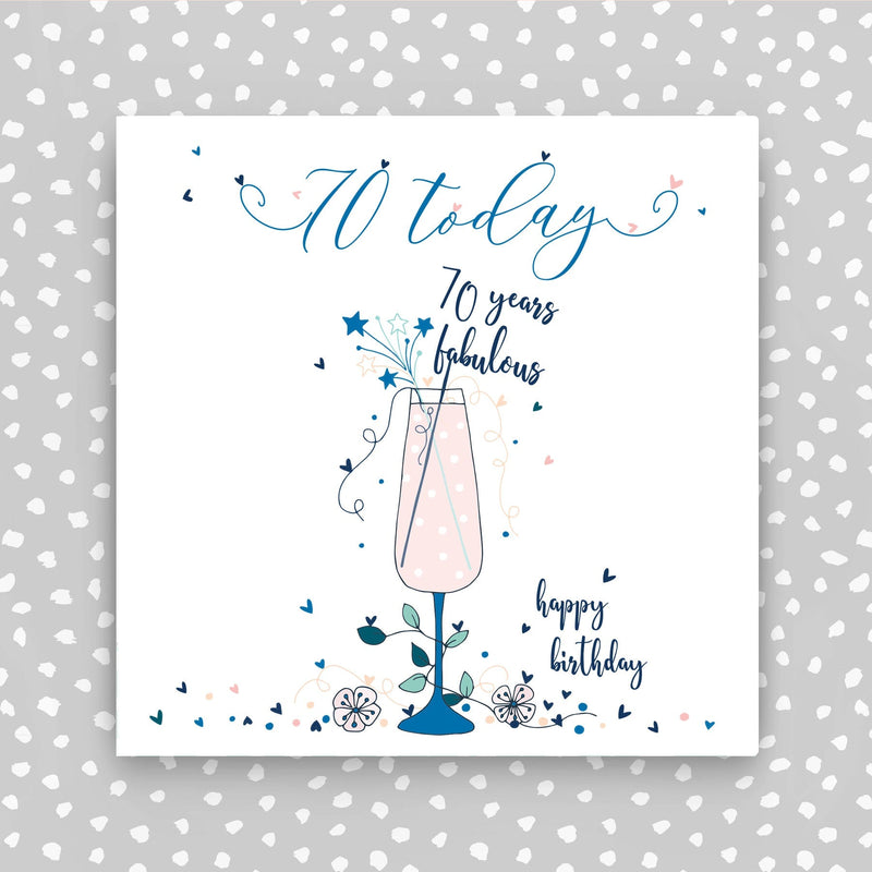 70th Birthday Card (NTJ32)