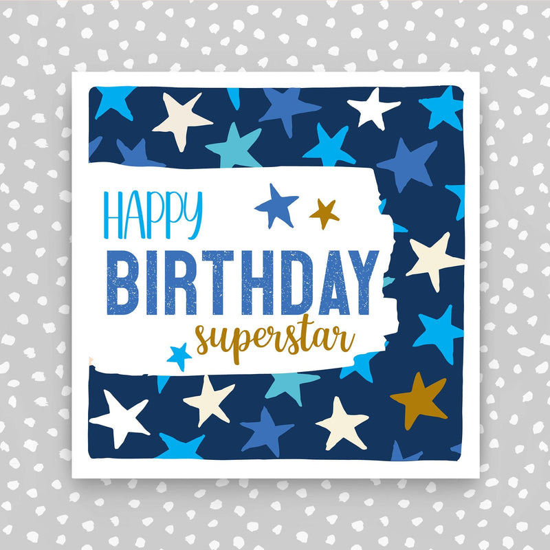 Happy Birthday - Stars (PBS39)