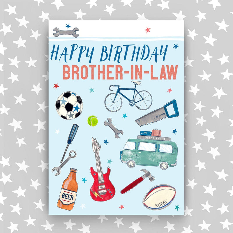 Happy Birthday Card- Brother-in-law  (SS56)