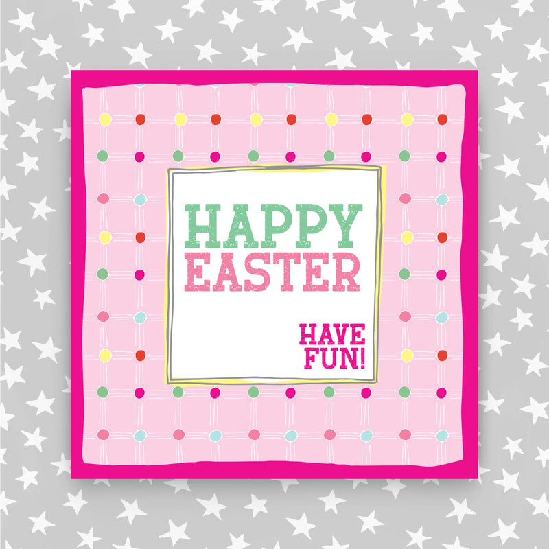 Happy Easter Card - pink (TF29)