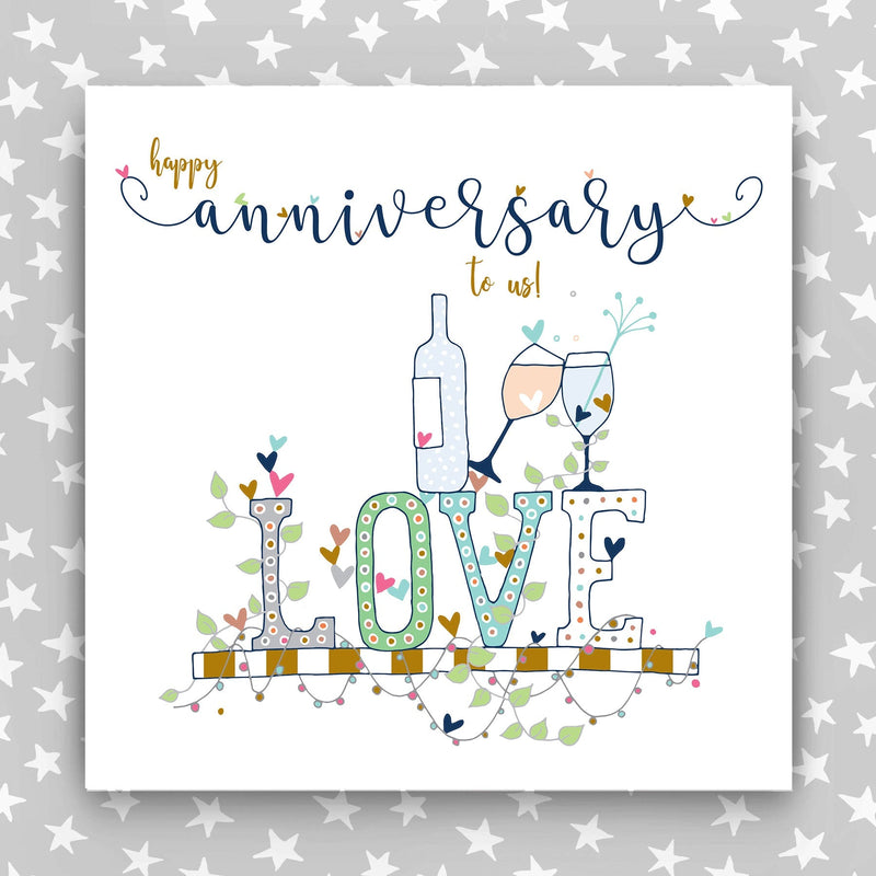 Large Happy Anniversary Card (TJP02)