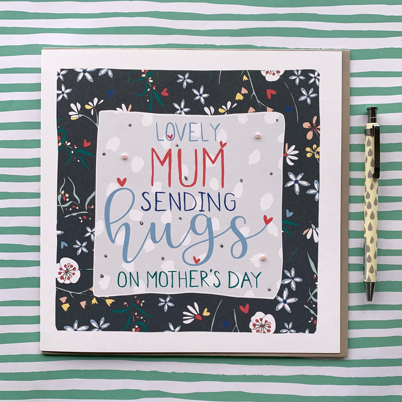 Large, Luxury Hugs on Mother's Day Card (TJP08)