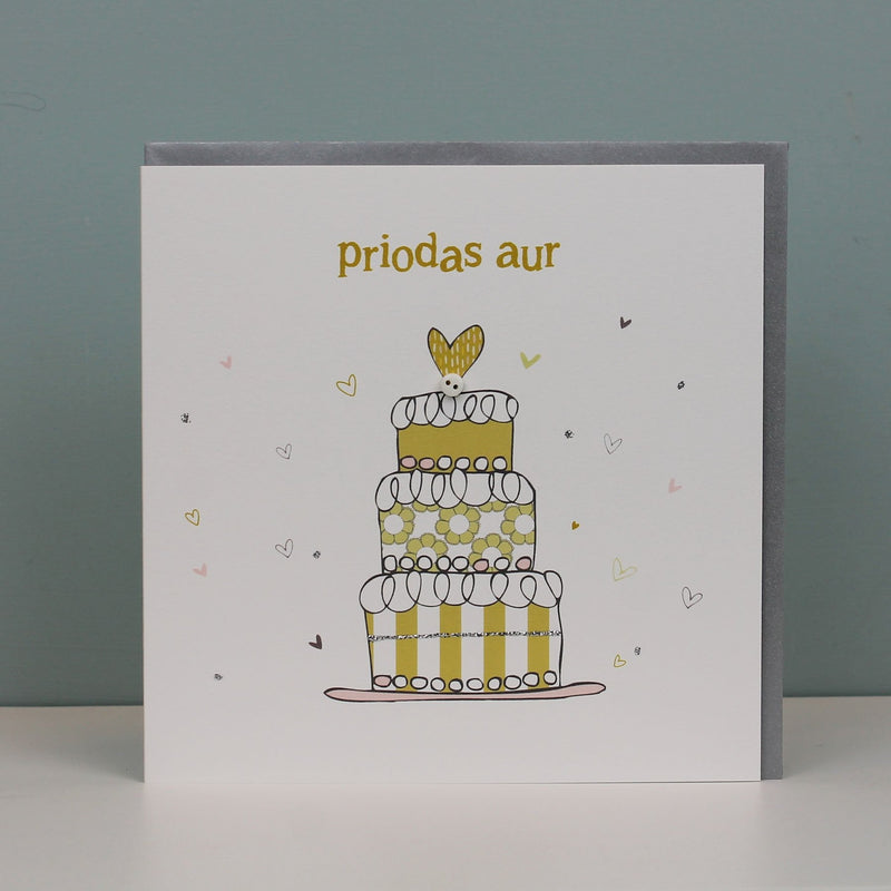 Priodas Aur (Golden Wedding Anniversary) (WHT18)