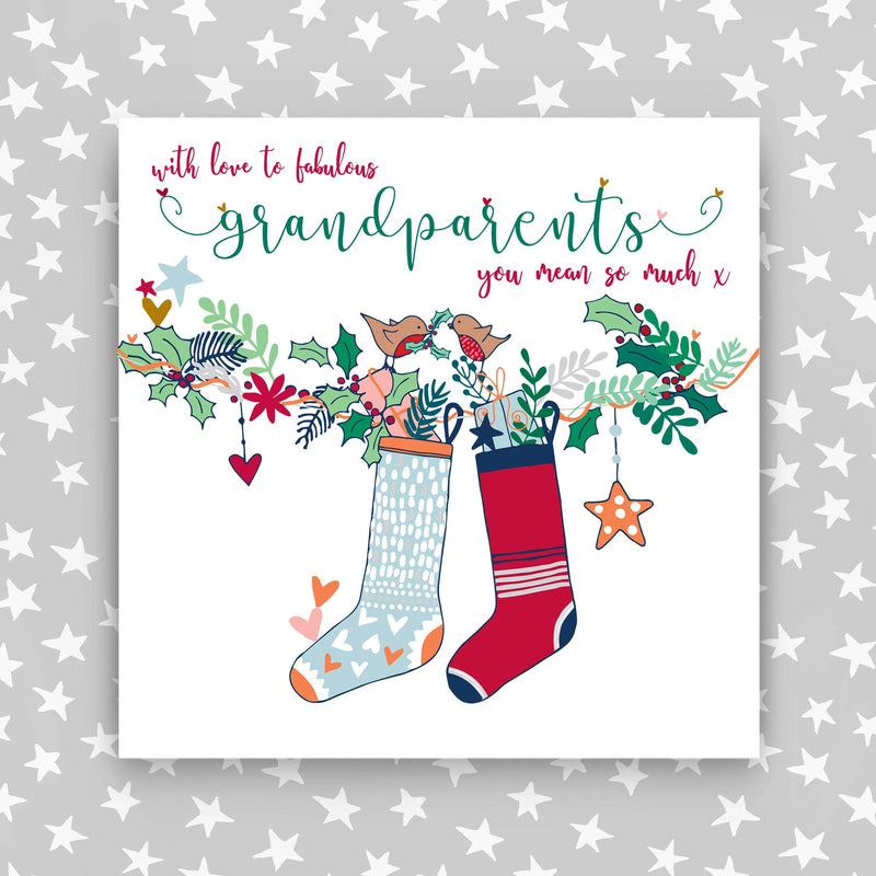 Happy Christmas Grandparents (XTJ18)